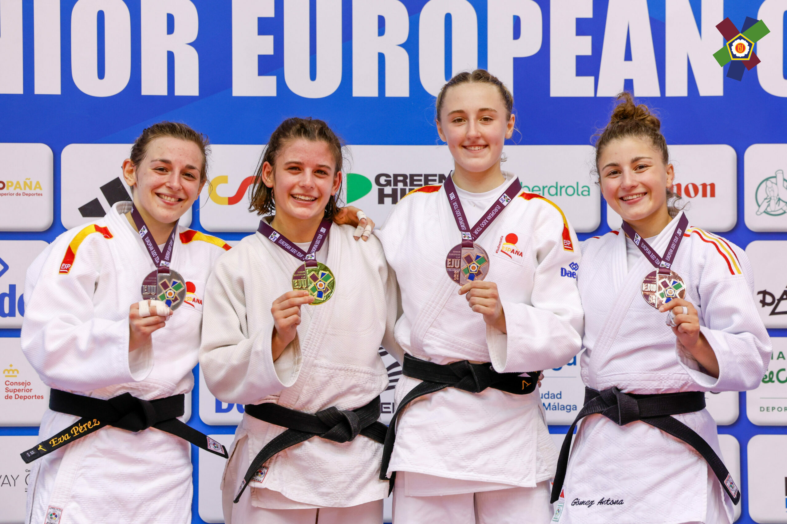RESULTADOS de los Judokas Navarros en la European Cup Senior Málaga 12-10-24